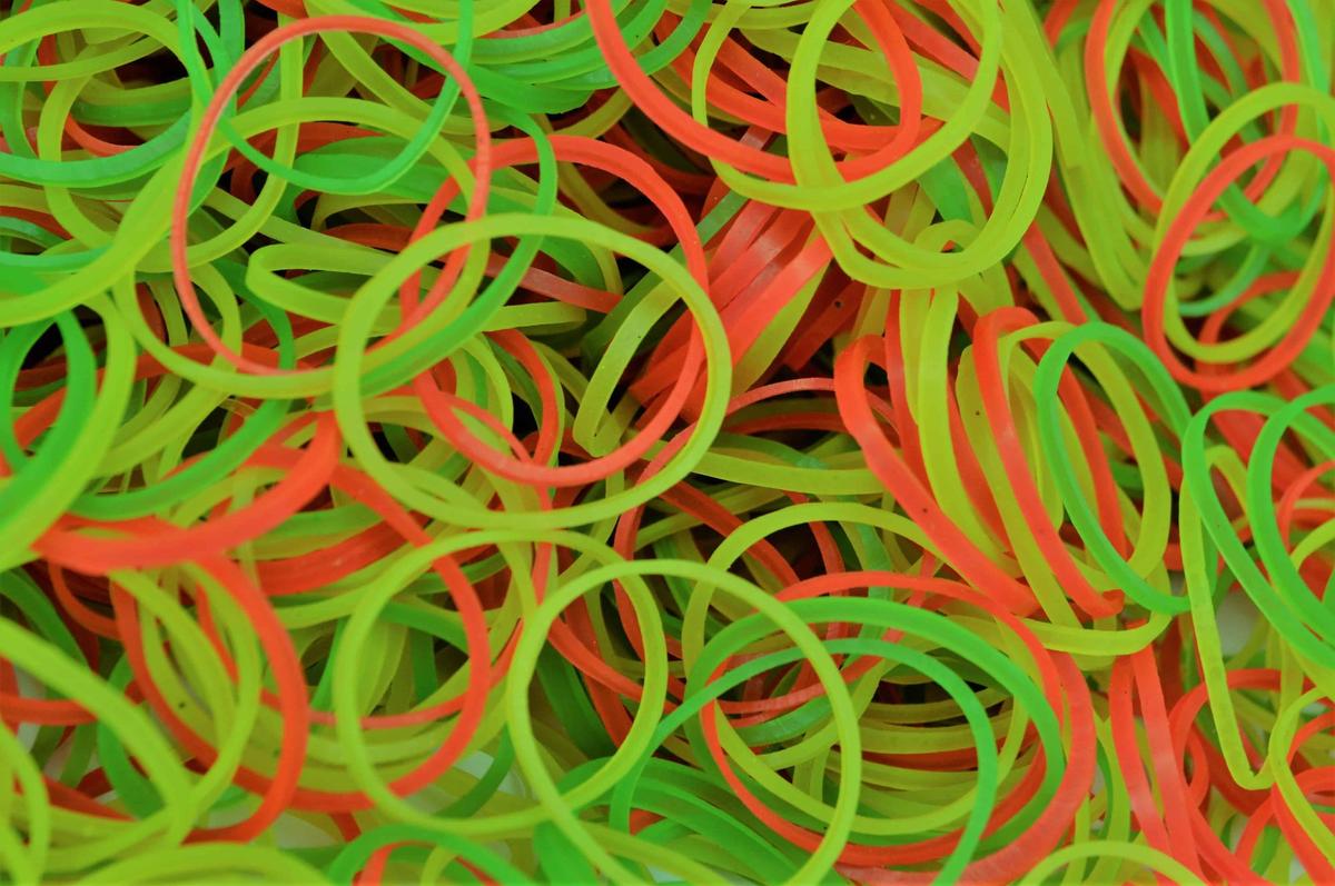 RuBands fluorescent rubber band production Coimbatore